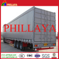 Modern Design Three Axles Curtain Side Truck